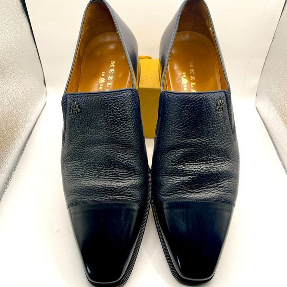 Mezlan Milani Men's Slip-On Loafers - Italian Deerskin Dress Shoes Handmade In Spain